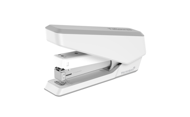 Fellowes LX850 EasyPress Full Strip Stapler, 25-Sheet Capacity, White